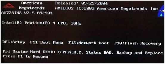 SMART状态不佳 SMART状态不佳