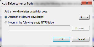 Windows步骤4中取消隐藏分区
