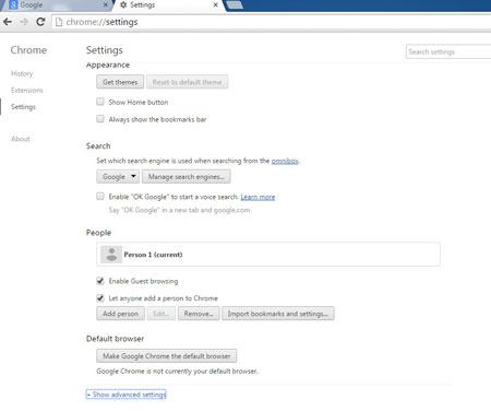 如何删除Google Chrome浏览历史记录