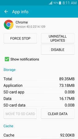 从Android停用Google Chrome 从Android停用Google Chrome