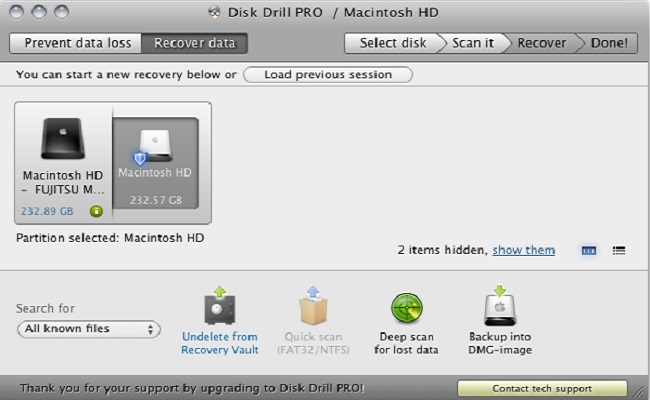 适用于Mac-Disk Drill Pro的免费数据恢复软件