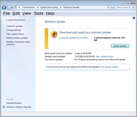 更新Windows以修复蓝屏bccode 9f-step 6