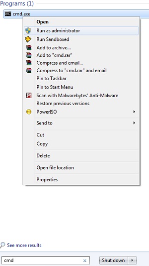 修复Windows 7损坏的系统文件