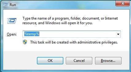 使用temp命令修复死亡蓝屏0x0000007e