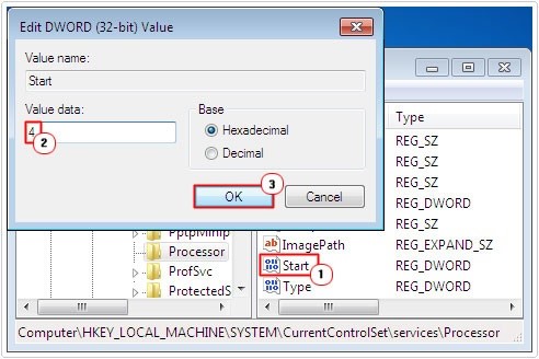 修改以修复蓝屏死机0x0000007e
