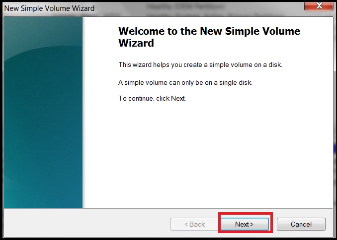 Windows步骤6中的启动分区
