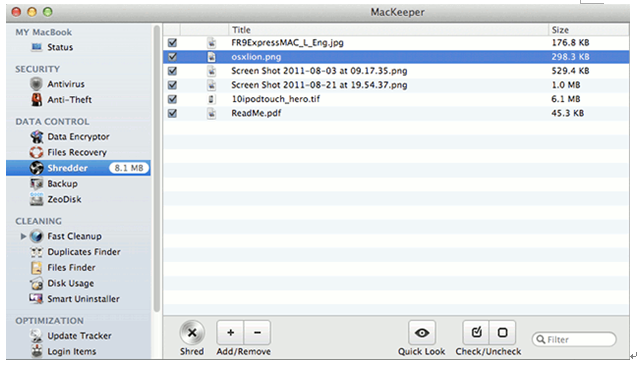 delete-doctor-MacKeeper Shredder的替代品
