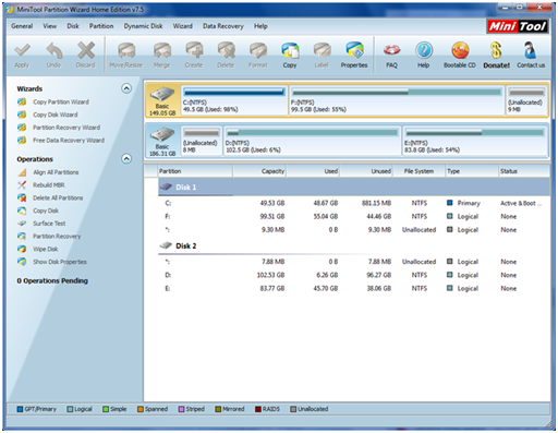 分区android SD卡第2步