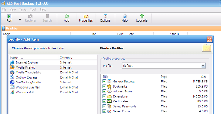 电子邮件备份软件kls邮件备份 电子邮件备份软件kls邮件备份
