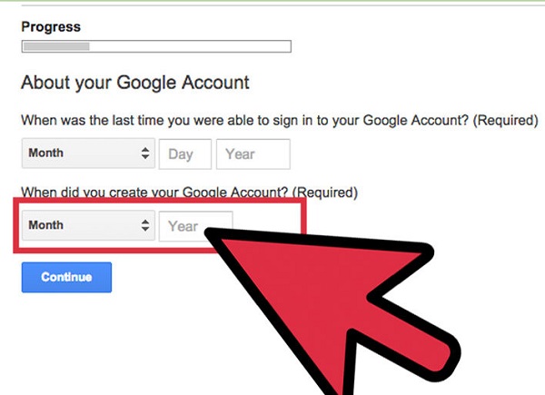 重置电子邮件密码