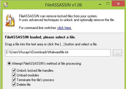 按照删除锁定的文件