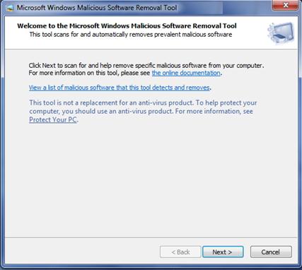 安装工具以从您的计算机中删除恶意软件和病毒