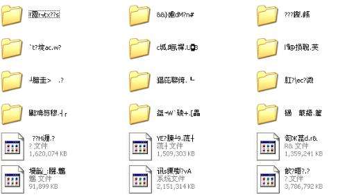 U盘文件乱码恢复-1