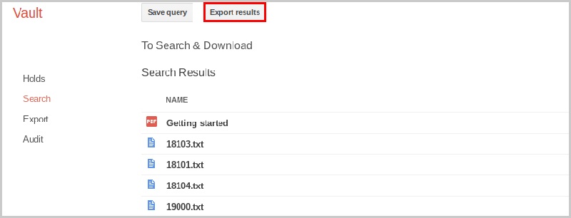 导出结果突出显示
