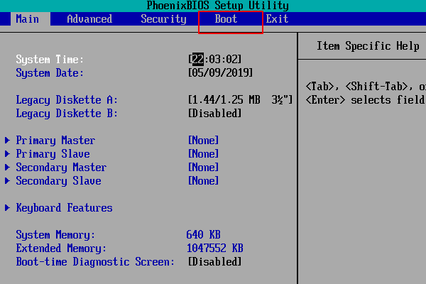 电脑提示NoBootDevice怎么修复