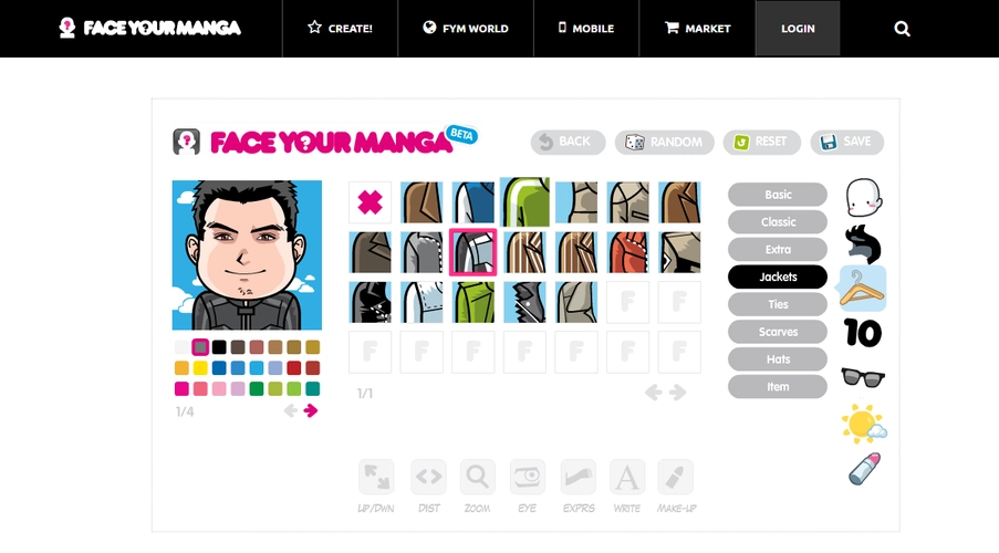 头像在线制作平台_FaceYourManga