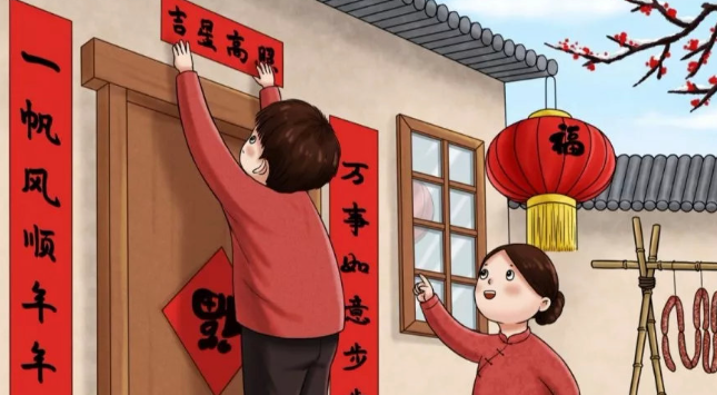 春节的习俗-庙祭和祖先祭祀