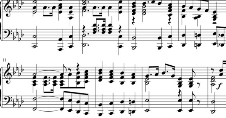 春节视频的背景音乐-音谱封面