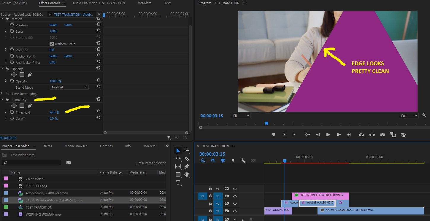 pr背景是黑色的素材怎么消除