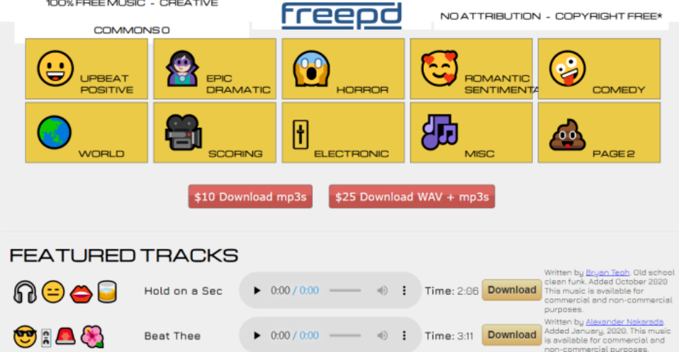 二、免费音频素材网站推荐