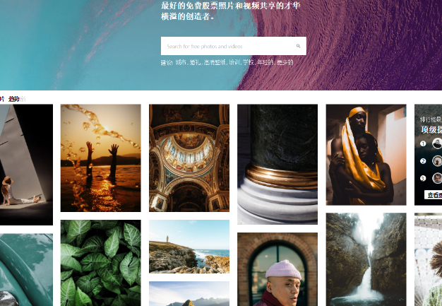 方法二：专业的素材网站