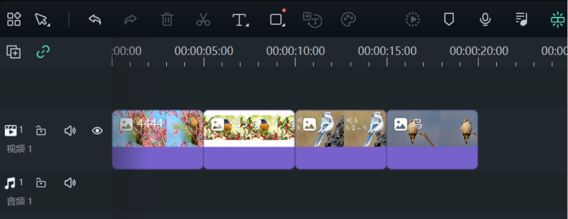 导入需要制作成封面的图片