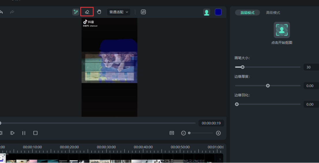 步骤四：处理边缘细节