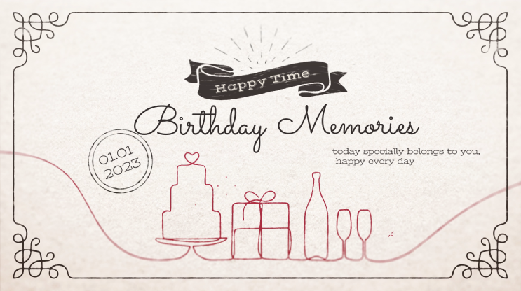 生日祝福视频创意与教程