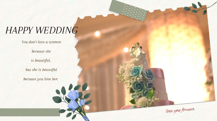 教你制作浪漫唯美的婚礼视频