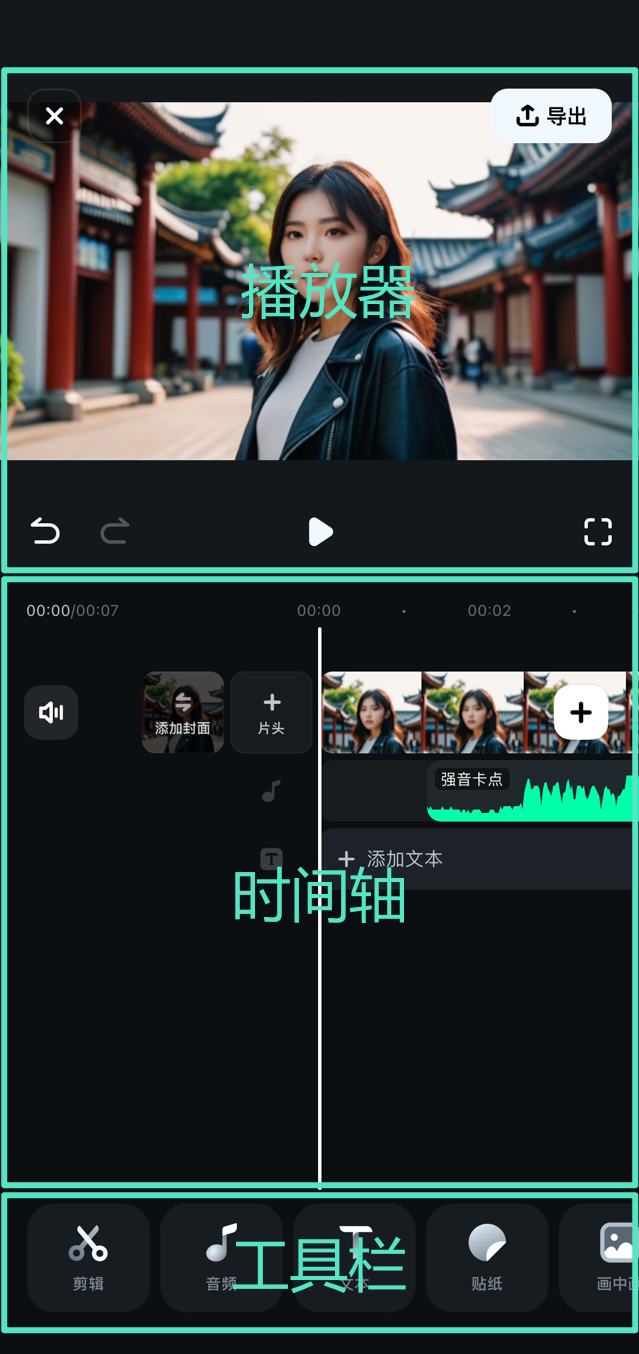 编辑面板界面图