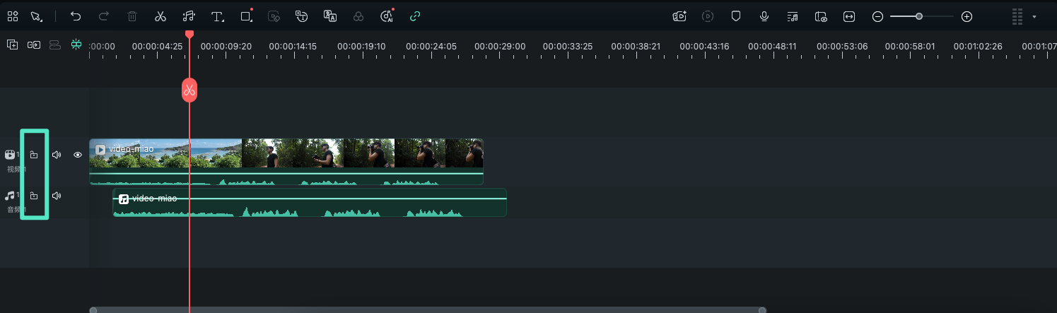 锁定轨道示例图
