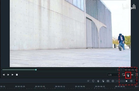 选择人物分身画面