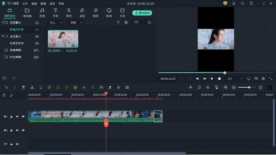 让自己的视频一部分放大一段时间后再缩回原本大小