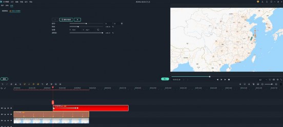 许多地方汇聚到一个点的视频
