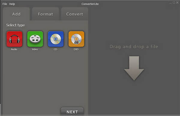 MP4转DVD刻录机ConverterLite
