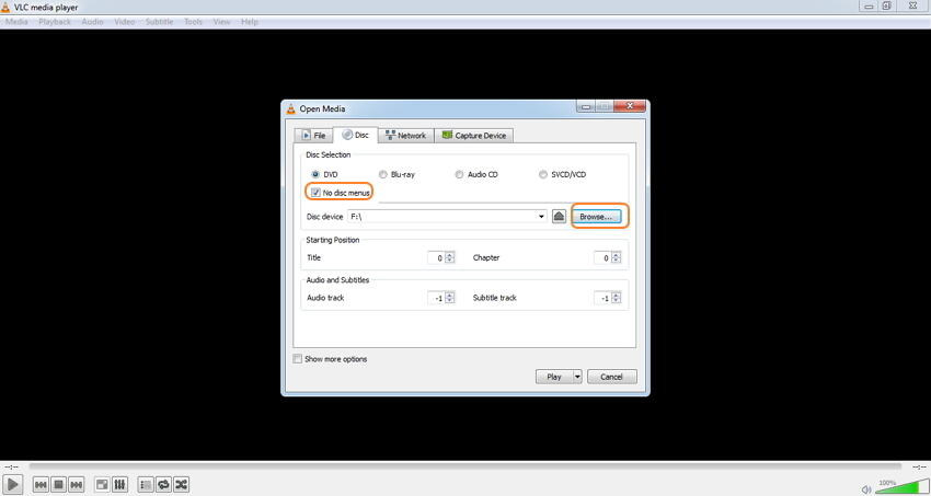 选择DVD添加文件