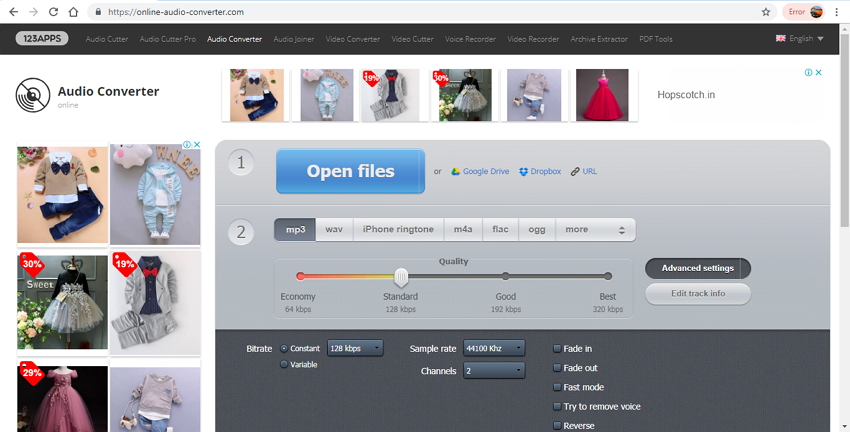 将MP4设置为输出格式