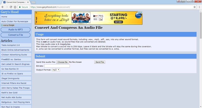 Garyshood Music Convert