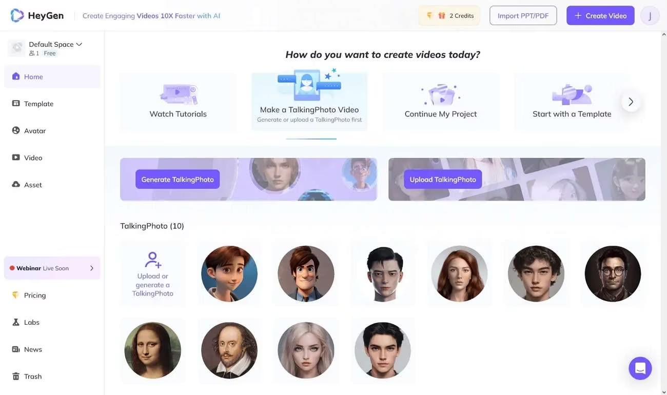 HeyGen AI 语音克隆软件