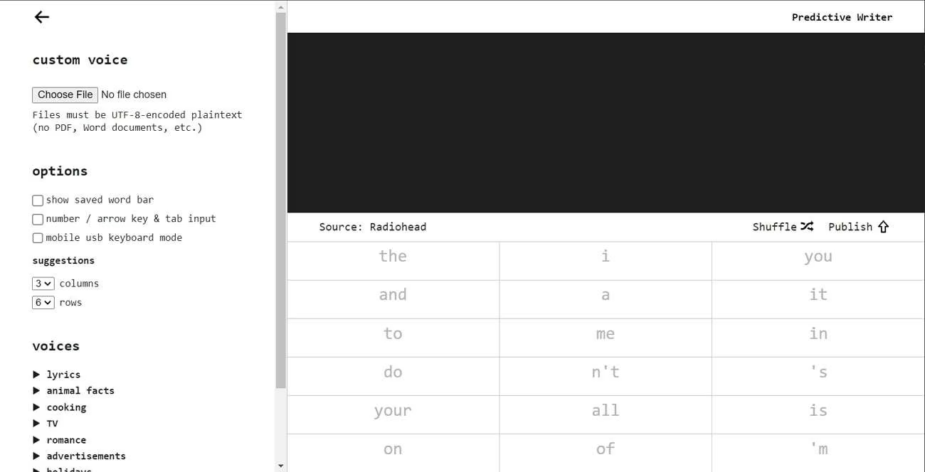 Botnik Studios创作有趣的脚本