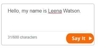 Oddcast预览数字人视频