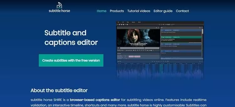 Subtitle Horse srt翻译软件