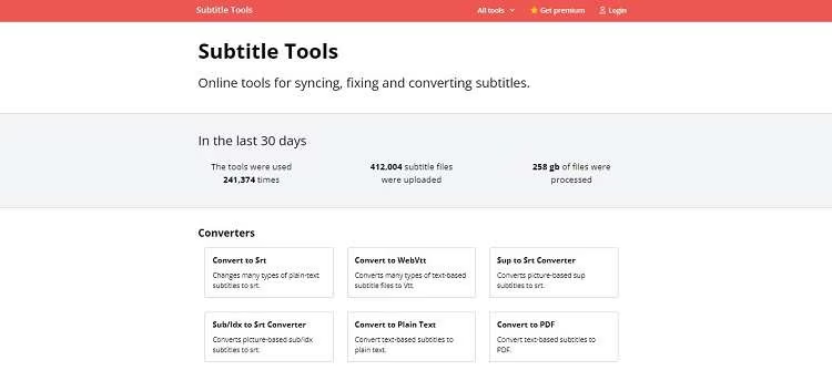 SubtitleTools SRT 翻译