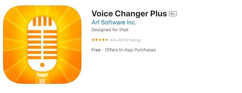 AI语音生成Voice Changer Plus
