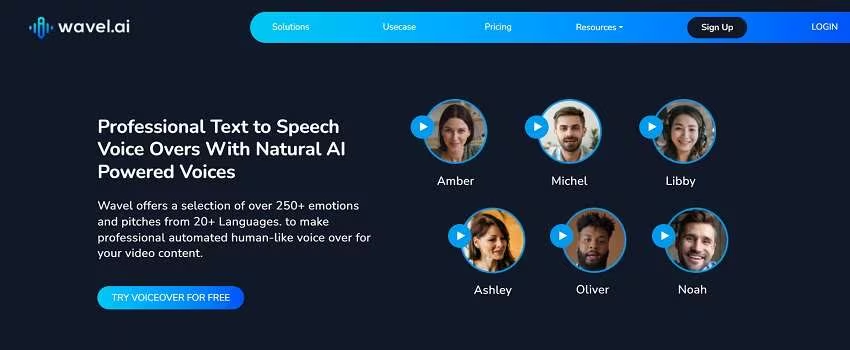 tiktok文字转语音Wavel.AI