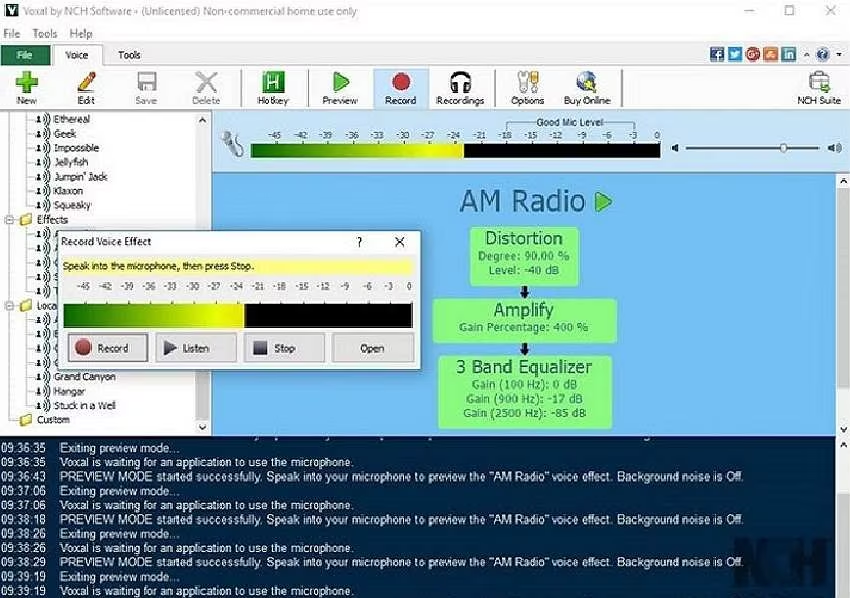 Voxal名人语音生成器