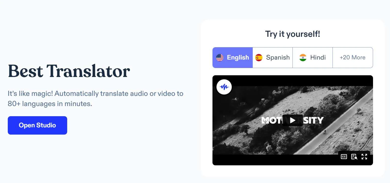 将视频翻译成英文的软件