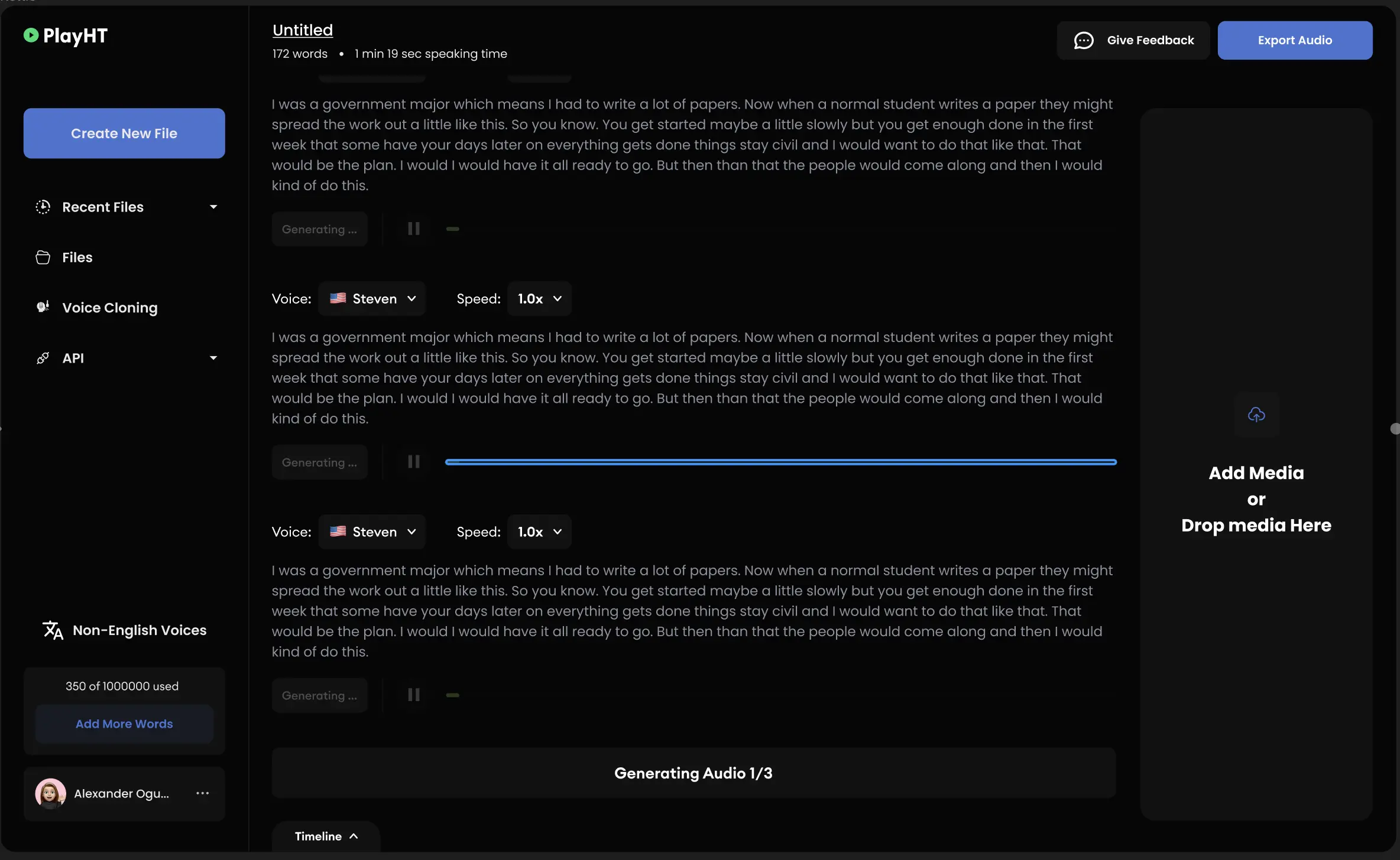 Playht文字转语音在线生成器