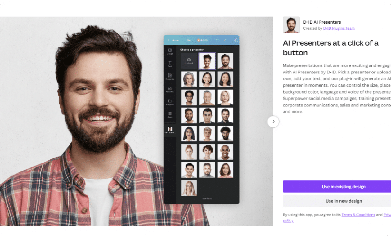 D-ID数字人视频制作工具