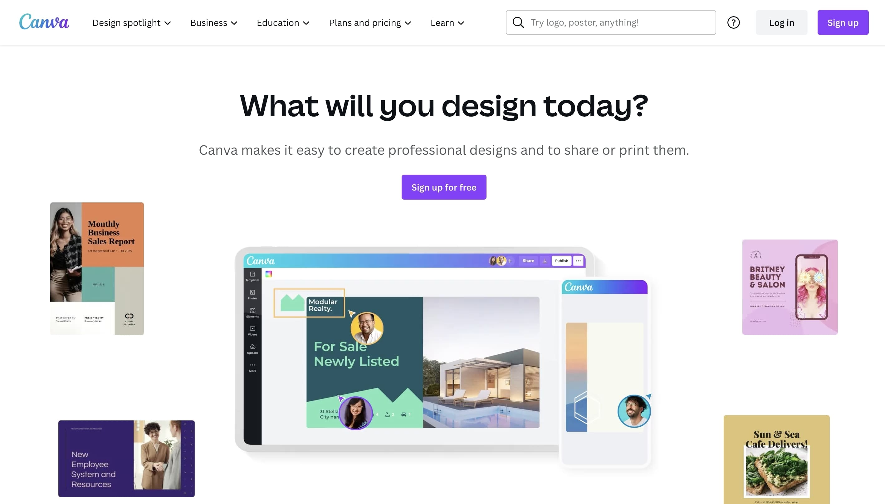 Canva - 免费可定制的热点新闻视频模板